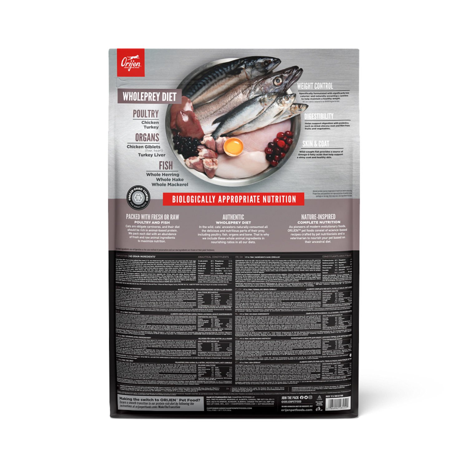 오리젠 캣 고양이사료 피트앤트림 5.4kg