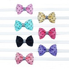 문펫 러블리 미니 리본타이