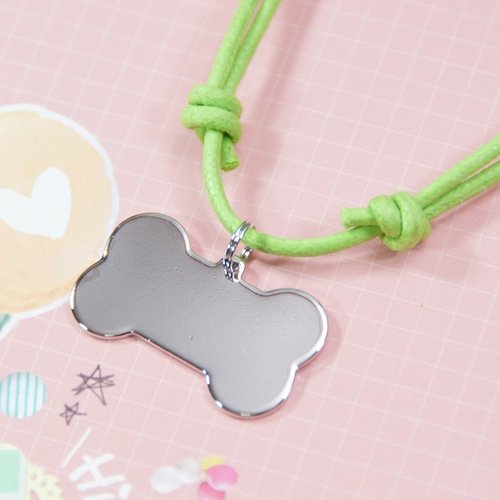 문펫 러블리 오색매듭 인식표 목걸이