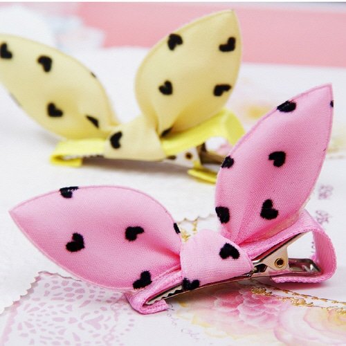 문펫 러블리 하트 집게