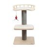 펫모닝 일자형 스크래칭 원목캣타워 PMC-6519