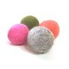 힐링타임 핸드메이드 양모볼 2개입 색상랜덤