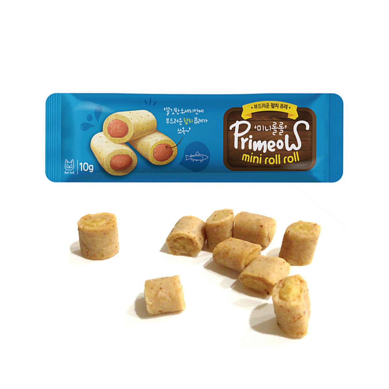 프리미요 미니롤롤 참치 10g x 40개입