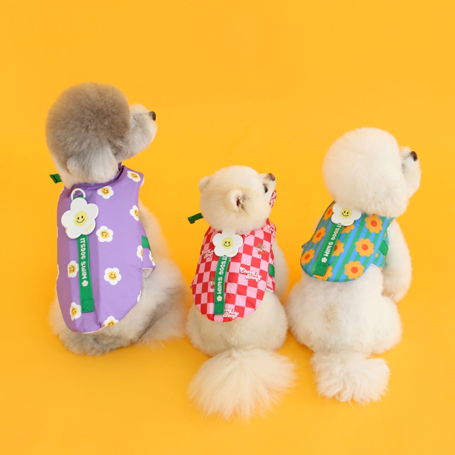 이츠독 아이스 팝핑 구명조끼 퍼플데이지 S