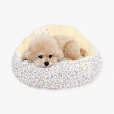 이츠독 플로라 가든 쇼파 베드 옐로우 M사이즈